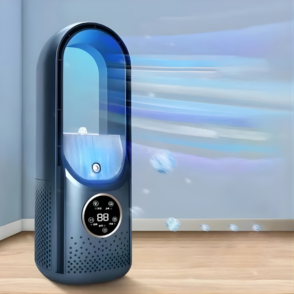 Compact Bladeless Air Conditioner | Quiet Operation with Sleep Mode | Ideal for Bedrooms and Offices 5
