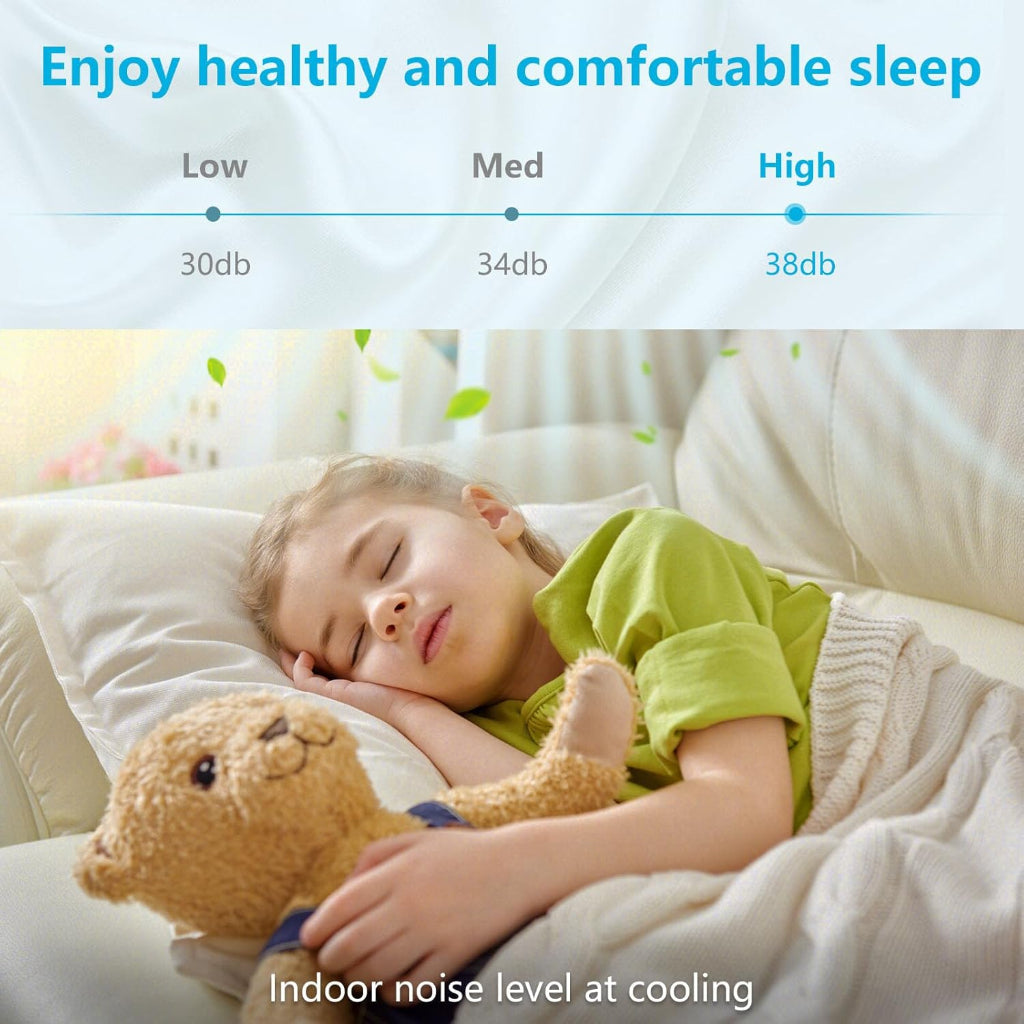 Smart Mini Split Air Conditioner | 4-in-1 Cooling & Heating System for Year-Round Comfort 4