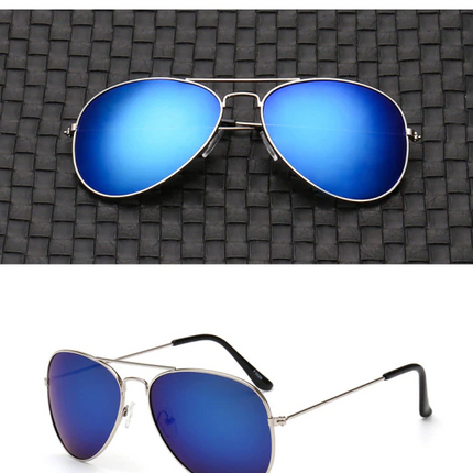 Polarized Aviator Sunglasses for Men and Women, Metal Pilot Sunglasses for Driving – image 7