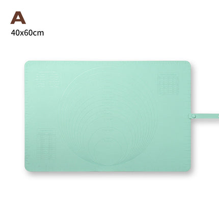 Extra Large Silicone Baking Mat with Non Stick Surface for Rolling Dough, Wipe Clean Pastry Mat in 3 Colour Options