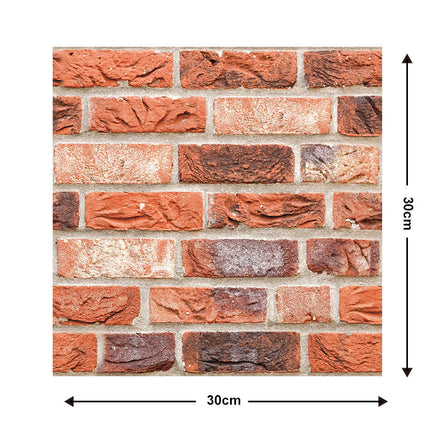 Self-Adhesive Wall Tiles for Easy Home Makeover | Decorative Design for Instant Style Upgrade (Set of 10)