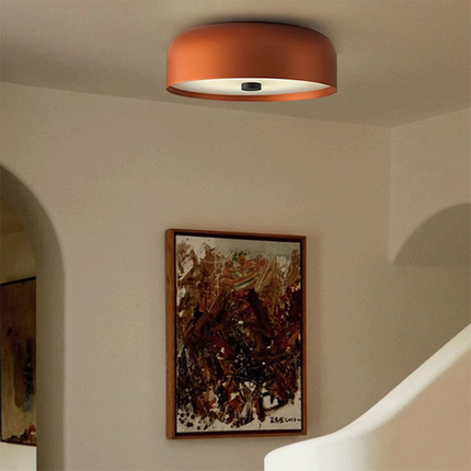 Nordic Retro Ceiling Light with Soft LED Glow | Minimalist Design for Warm Ambient Illumination