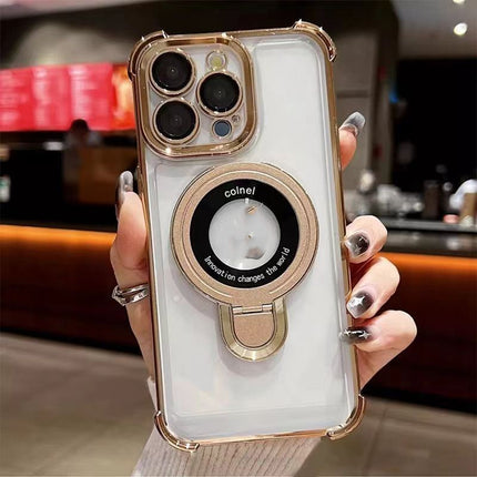 Protective Phone Case with Adjustable Ring Stand | Durable Cover for Enhanced Grip