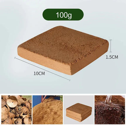 Coconut Coir Brick for Plants, Organic Coco Coir Hydroponic Growing Medium – image 8