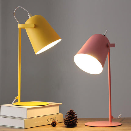 Nordic Metal LED Desk Lamp with Eye-Friendly Lighting | Minimalist Design for Reading and Studying