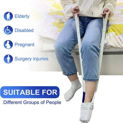 Sock Slider Tool with Ergonomic Handle | Easy On & Off Solution for Comfort