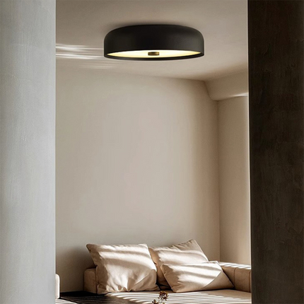 Nordic Retro Ceiling Light with Soft LED Glow | Minimalist Design for Warm Ambient Illumination
