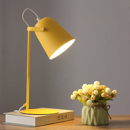 Nordic Metal LED Desk Lamp with Eye-Friendly Lighting | Minimalist Design for Reading and Studying