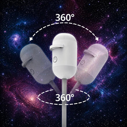 Galaxy Projector with Adjustable Brightness & 16 Color Modes | Create a Stunning Night Sky Experience