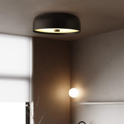 Nordic Retro Ceiling Light with Soft LED Glow | Minimalist Design for Warm Ambient Illumination