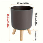 Ø20.5 cm × Height 29.3 cm / Black