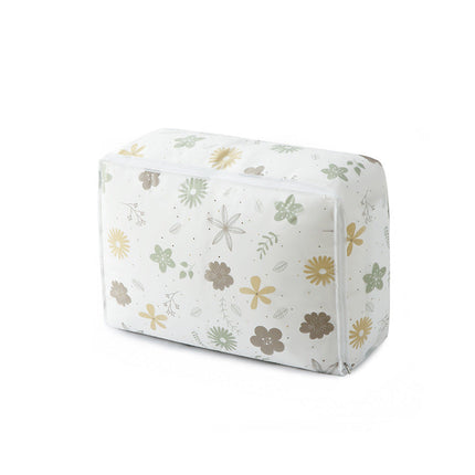 Blanket Storage Bags for Closet and Under Bed, Quilt Organizer in Small, Large and Extra Large Sizes with 4 Printed Designs