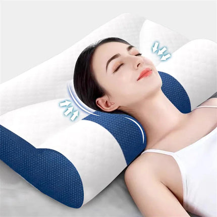 Cervical Orthopedic Pillow with Memory Foam & Ergonomic Design | Ideal Support for Neck Pain Relief