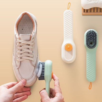 Soft-Bristled Shoe Brush with Ergonomic Grip | Durable Cleaning Tool for Effortless Shoe Care