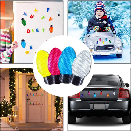 Christmas Car Magnets, Reflective Christmas Car Decorations, Outdoor Christmas Decorations for Garage Door and – image 7