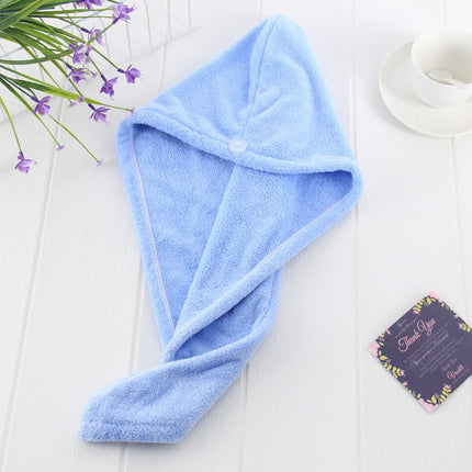 Ultra Absorbent Hair Wrap Towel | Microfiber Fast-Drying Design for Effortless Styling