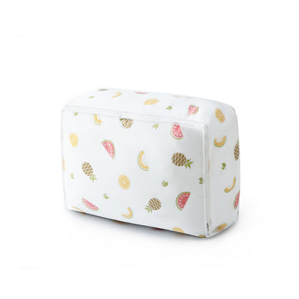 Blanket Storage Bags for Closet and Under Bed, Quilt Organizer in Small, Large and Extra Large Sizes with 4 Printed Designs