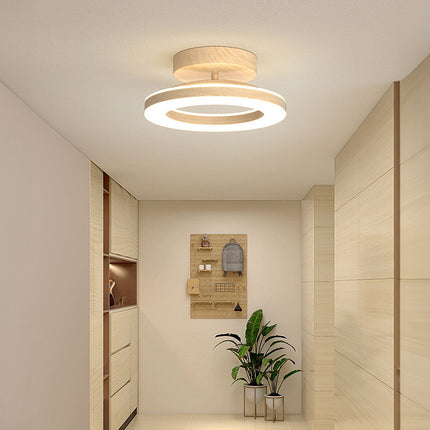 Acrylic Round LED Ceiling Light with Modern Minimalist Design | Soft, Even Illumination for Hallways and Entrances