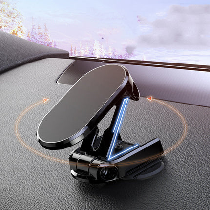Magnetic Car Phone Holder with 360 Degree Rotation, Sets the Screen Horizontal, Vertical or Angled at Eye Level