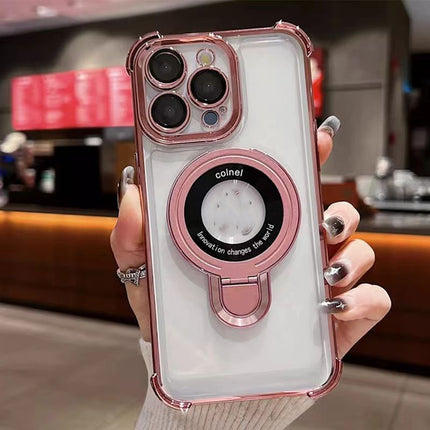 Protective Phone Case with Adjustable Ring Stand | Durable Cover for Enhanced Grip
