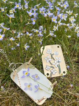 Mini Flower Press with Blotter Paper, Flower Pressing Craft Tool for Pressed Flower Art – image 16