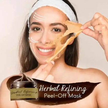 Peel Off Facial Mask, Hydrating Face Mask with Ginseng and Caffeine – image 10