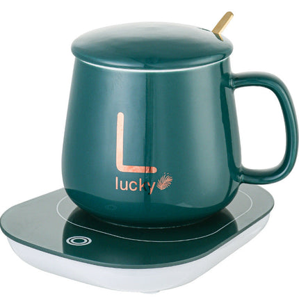 Electric Mug Warmer for Desk, Coffee and Tea Cup Warming Plate in 4 Color Options with US, EU, UK and USB Plugs