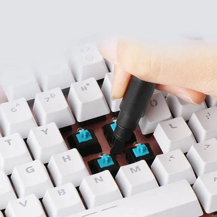 Tech Cleaning Kit for Earbuds, Keyboards and Device Vents, Electronics Cleaner Set for Dust and Crevices, White or Black