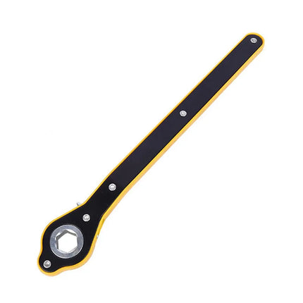 Car Jack Ratchet Wrench for Tire Changes, Cross or Hexagonal Head, Labour Saving Crank for Roadside Emergencies