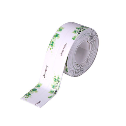 Waterproof Sealing Tape for Sink and Bathtub Corners, Self Adhesive Kitchen and Bath Seam Strip, 7 Patterns