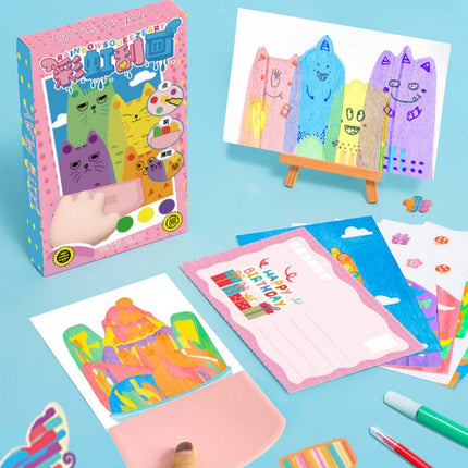 Scratch Art Painting Set with Glossy Finish & 30 Unique Designs for Creative Fun