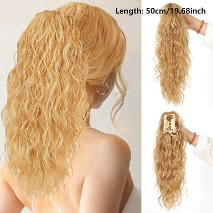 Ponytail Hair Extensions, Drawstring Ponytail Extension – image 14