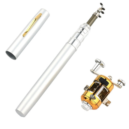 Telescopic Fishing Rod with Lightweight Aluminum Design | Compact, Travel-Friendly Fishing Gear