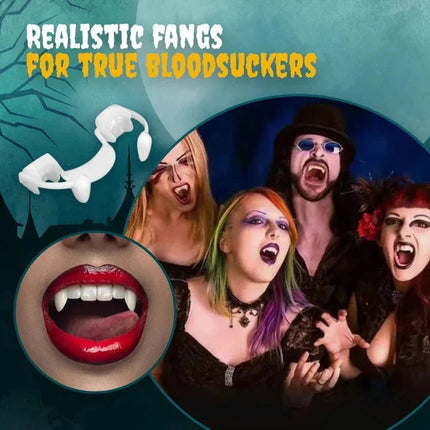 Halloween Vampire Fangs, Fake Vampire Teeth for Costume Accessories