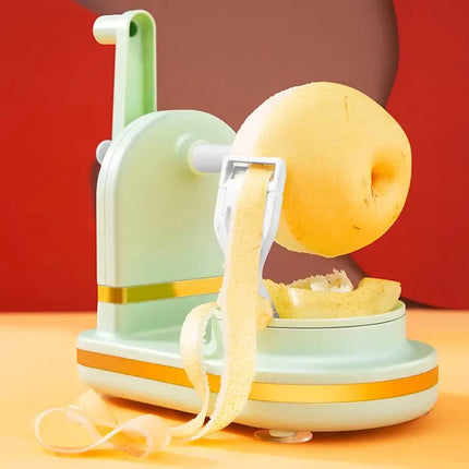 Vegetable Peeler with Ergonomic Grip, Comfortable Hand Peeler for Fruit and Vegetable Prep, Dark Green or Light Green