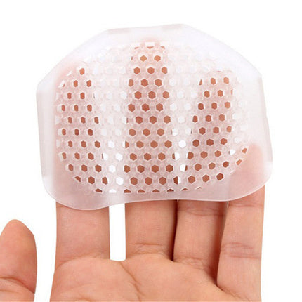 Gel Toe Cushion Pads, Soft Forefoot Cushions for Ball of Foot Comfort, Slim Inserts for Sneakers and Heels