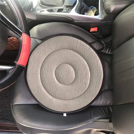 360 Degree Rotating Car Seat Cushion, Breathable Fabric, Anti-Slip Base, 4 Colors, Swivel Aid for Easier Entry and Exit