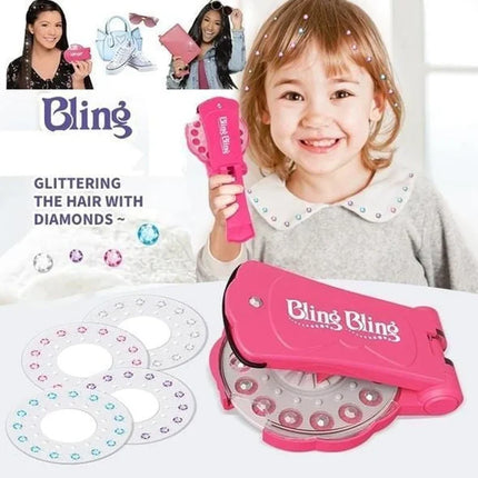 Rhinestone Applicator for Hair, Hair Jewels for Shoes and Phone Cases