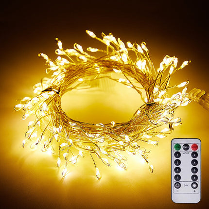 LED Fairy Lights with Remote, Copper Wire Fairy Lights for Bedroom and Room Decor, String Lights, Wedding – image 7