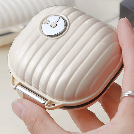 Daily Pill Organizer Box with 7 Compartments | Convenient Medication Management for On-the-Go