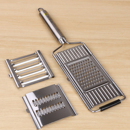 Stainless Steel Grater with Extra Sharp Blades | Durable Kitchen Tool for Effortless Food Prep