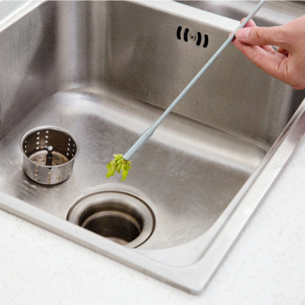 Heavy-Duty Sewer Cleaner Hook with Ergonomic Grip | Durable Tool for Efficient Clogs Removal