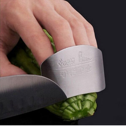 Finger Guard for Cutting, Kitchen Knife Hand Protector for Safe Chopping and Slicing, Adjustable Fit