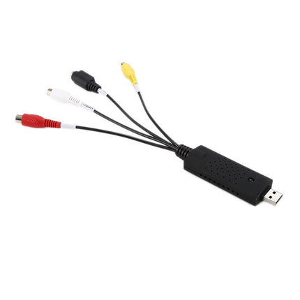 USB Video Capture Adapter for VHS with High-Quality Transfer | Easy Setup for Digital Archiving