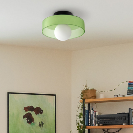 Modern LED Ceiling Light with Glass Design | Energy-Efficient Illumination for Living Room and Office