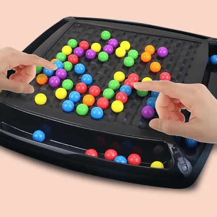 Chess Board Game, Tabletop Brain Game with Push and Collect Chess Pieces – image 4