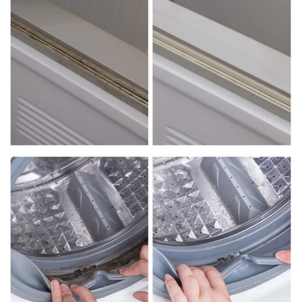 Mold Remover Gel for Tile Grout, Thick Cleaning Gel for Washing Machine Seals and Fridge Gaskets