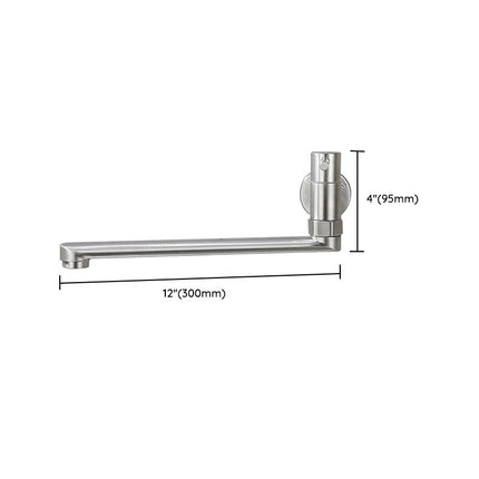 Pot Filler Faucet Wall Mount, Stainless Steel Cold Water Faucet – image 24