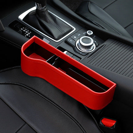 Car Seat Gap Filler Organizer with Cup Holder and Phone Pocket, Left, Right or 2 Pack Pair, 4 Colour Options