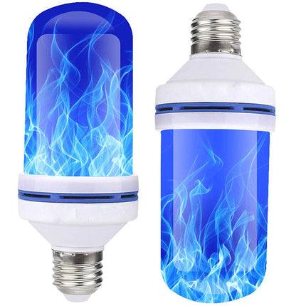 LED Flame Effect Light Bulb, 7W E26 E27 Flickering Fire Bulb, 3 Flame Modes for Table Lamps and Lanterns
